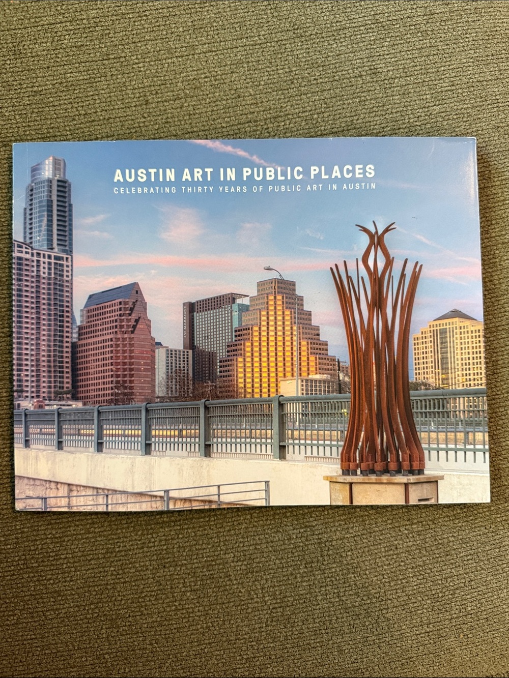 Austin Art in Public Places, Art Table Top Book - Downtown Austin Cover